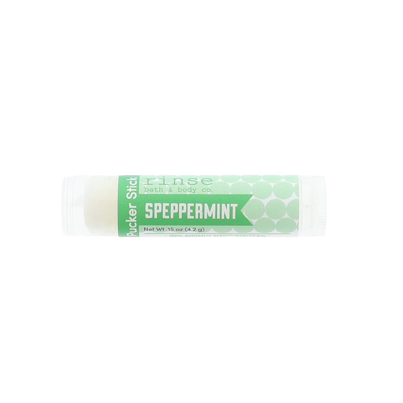 Rinse Bath Body Inc - Wholesale Lip Balm - Pucker Stick - Speppermint Lip Balm | Natural Lip Care