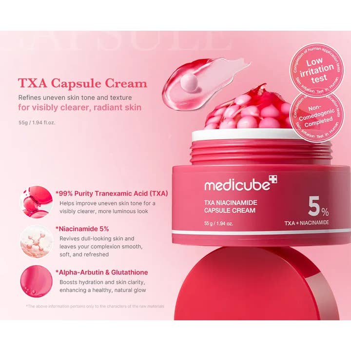 Best Beauty Group - Wholesale Facial Moisturizer - MEDICUBE TXA Niacinamide Capsule Cream2