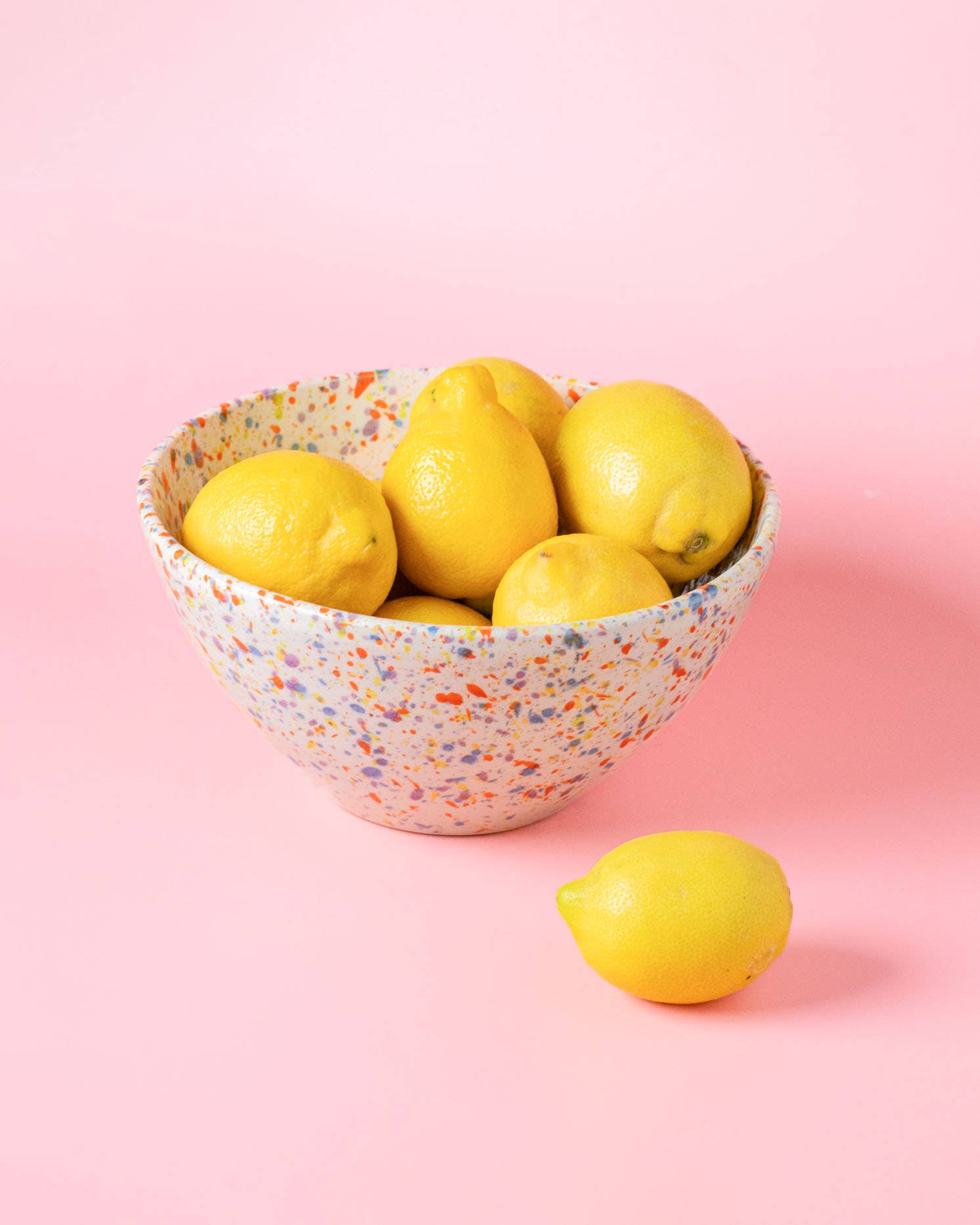 Alfar Tierra Cocida – Großhandel Servierschüssel – Salatschüssel aus Keramik 1,5l - 21cm/ Mehrfarbig CARNAVAL1