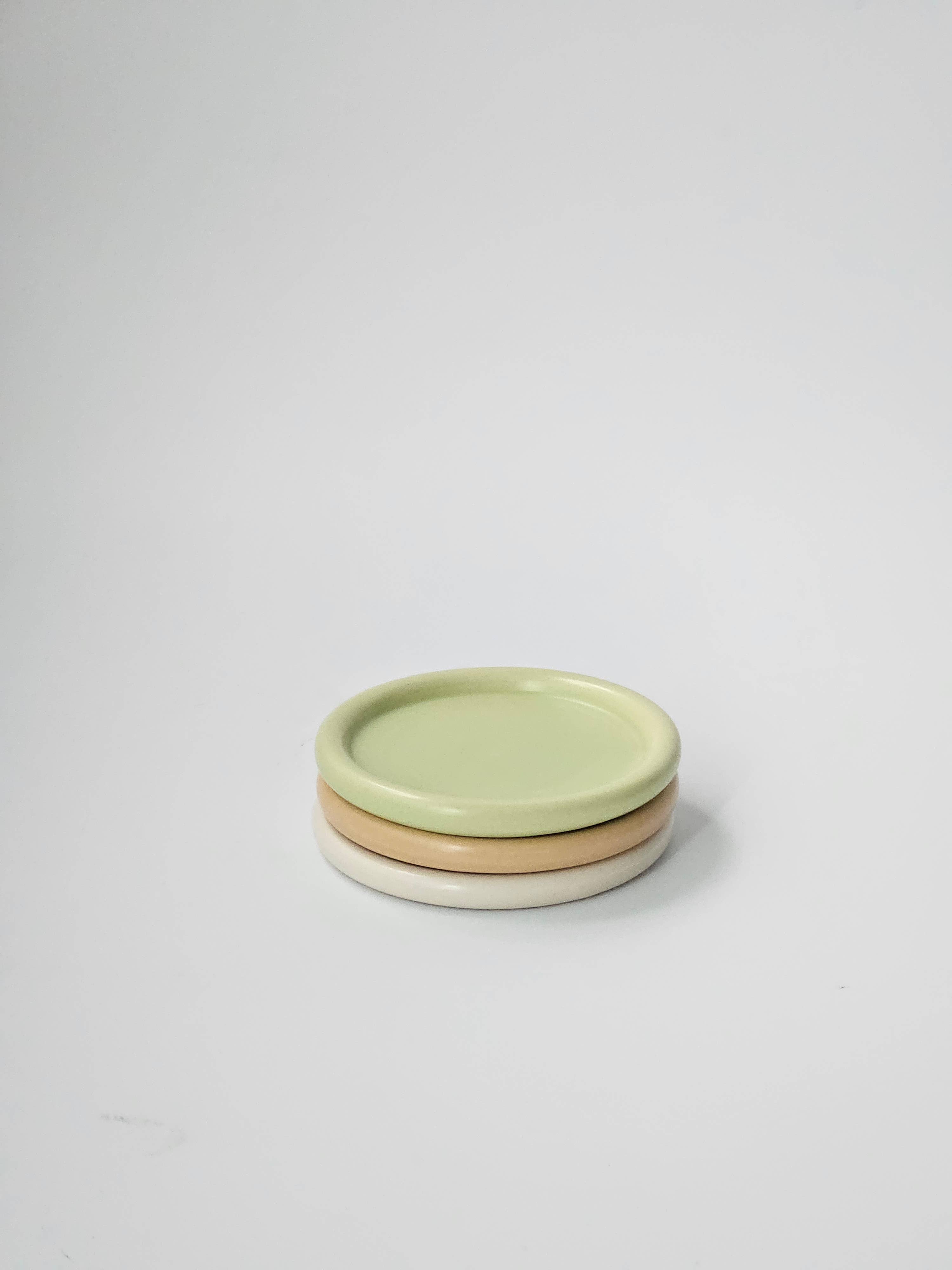 Bad Dogs Studio – wholesale Coasters – Classic Coaster • Handmade Colorful Ceramic Small Plate2