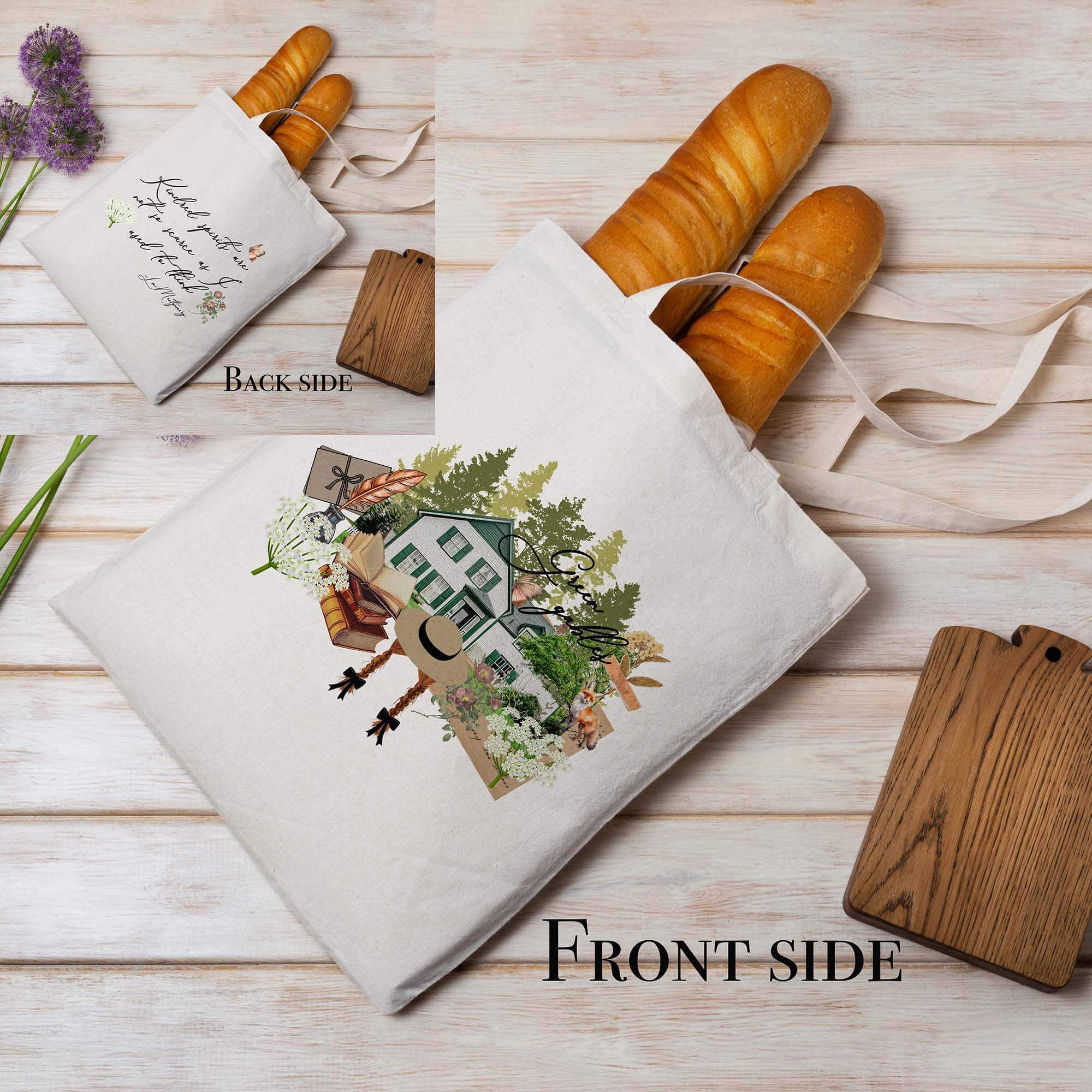 simply blessed shy - Wholesale Tote Bag - Unisex - Anne of Green Gables Canvas Tote Bag2