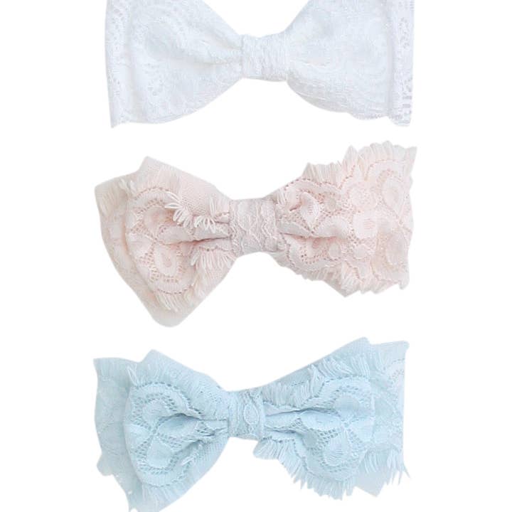 Lacey Baby pannband för wholesale av Bows Arts