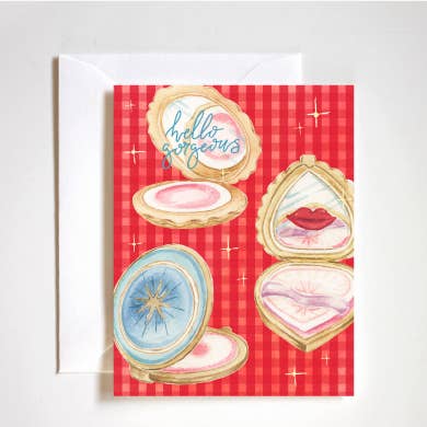 hello gorgeous card for wholesale by Stephanie Tara Stationery