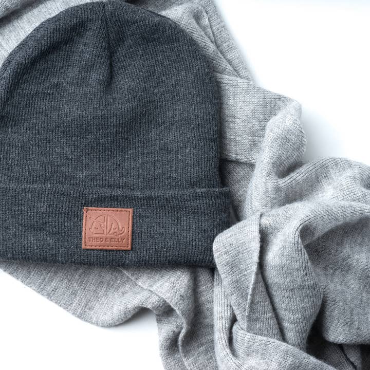 PEBBLE Patch Beanie for wholesale by Baby Nook