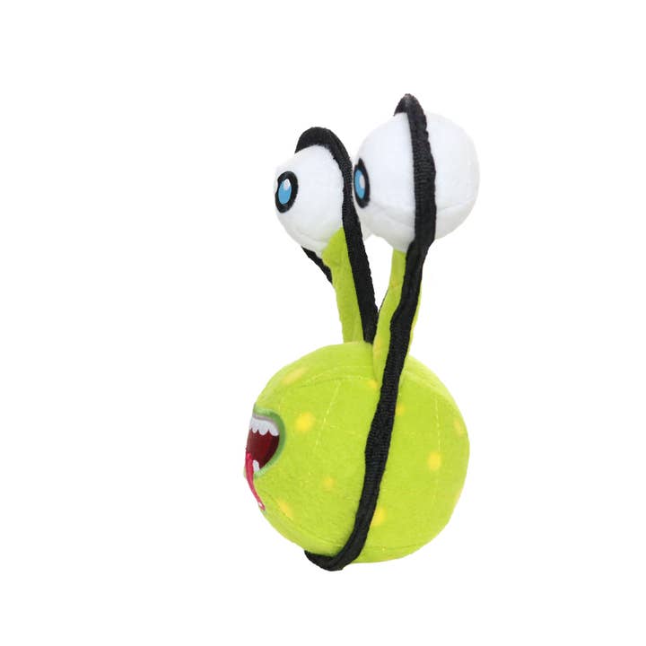 Tuffy Dog Toys - VIP Products - Wholesale Pet Squeaky Toy - Dog - Tuffy Alien Ball - Green 2 Eye, Durable, Squeaky Dog Toy3