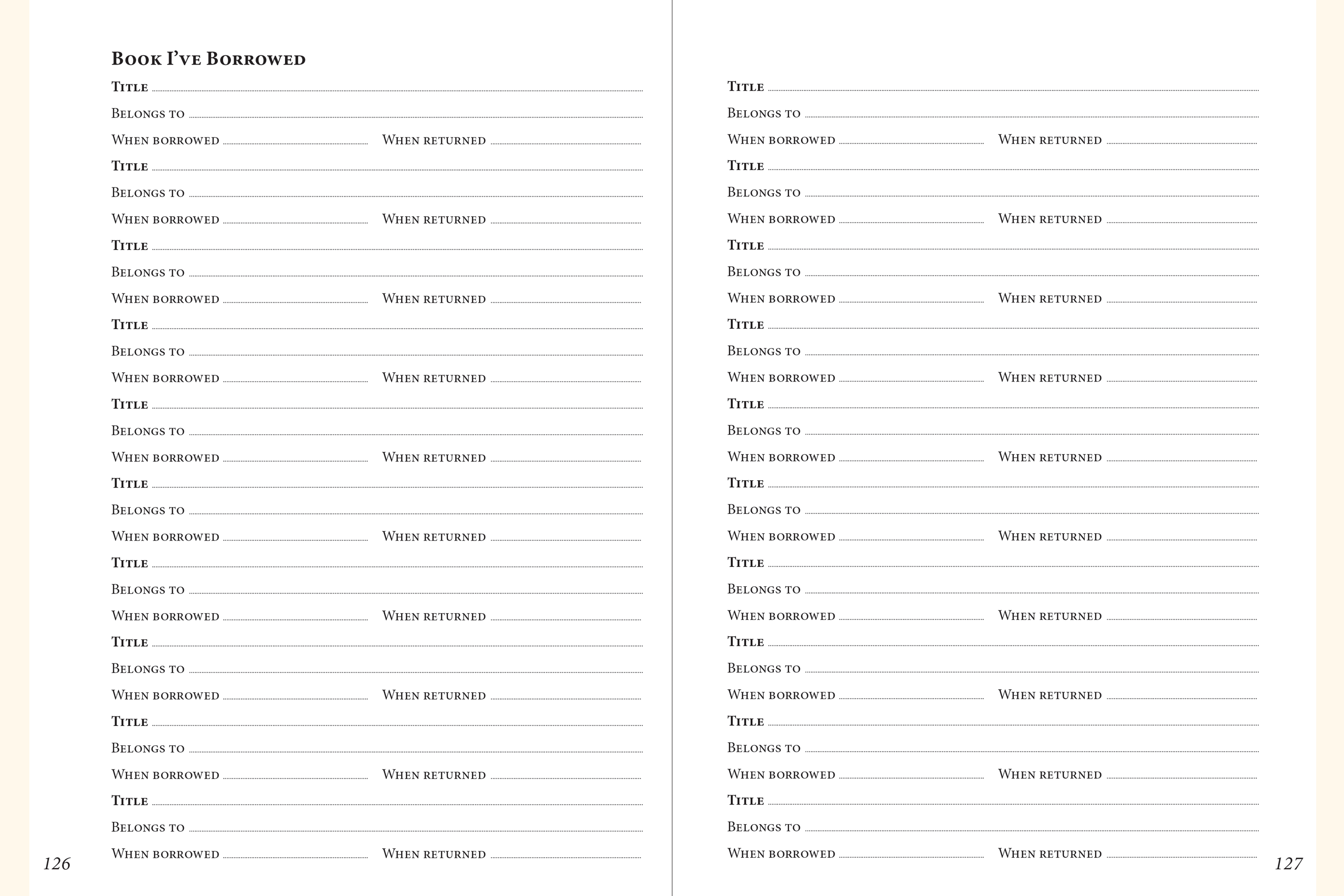 Peter Pauper Press - Wholesale Journal/Diary - The Book Lover's Journal (2nd Ed)6