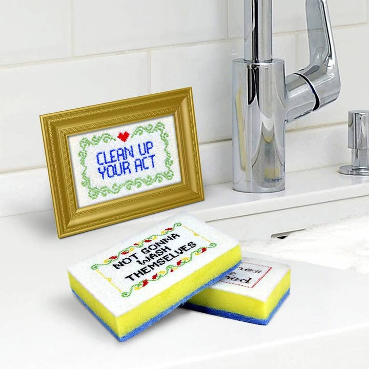 Fred & Friends - Wholesale Cleaning Sponge - Subversive Sponges - Rated R