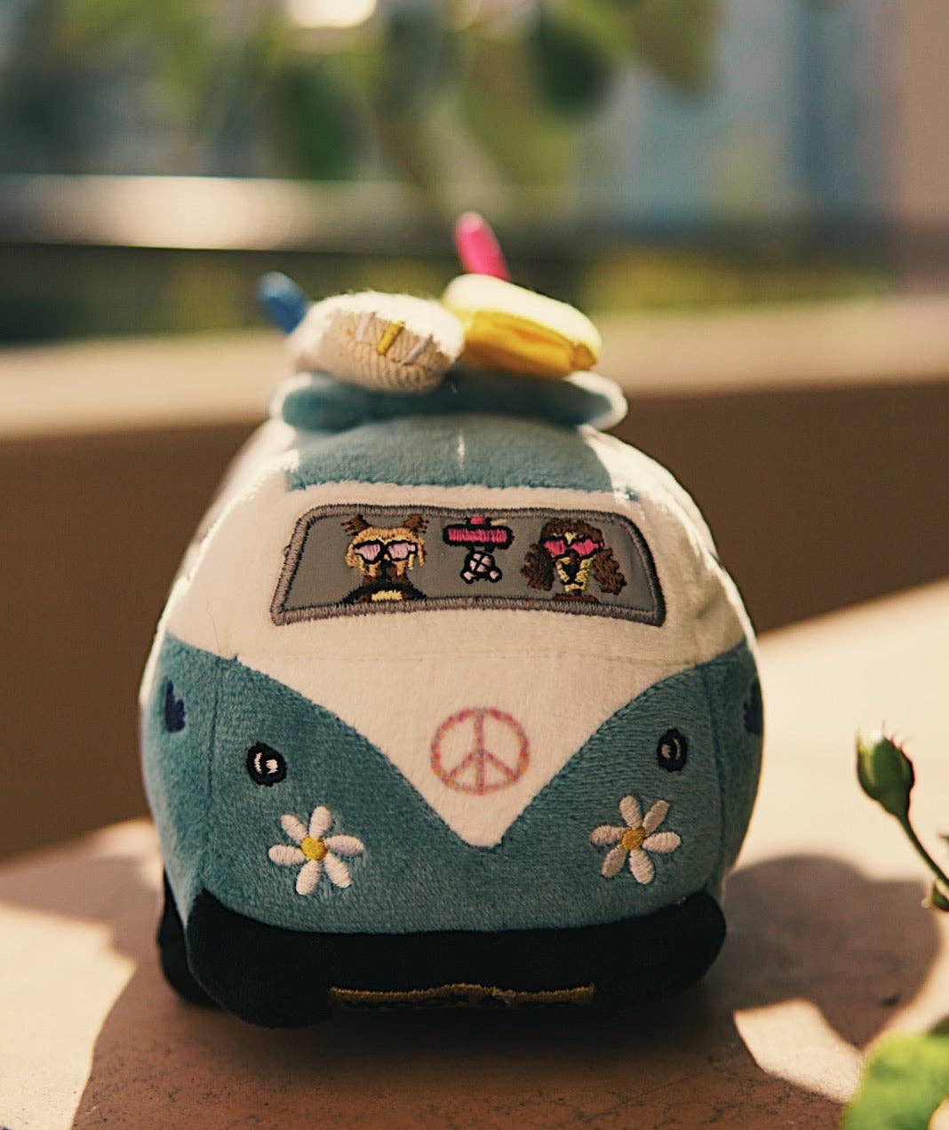 Woof & Co. - Wholesale Pet Plush Toy - Dog - Hippie Van1