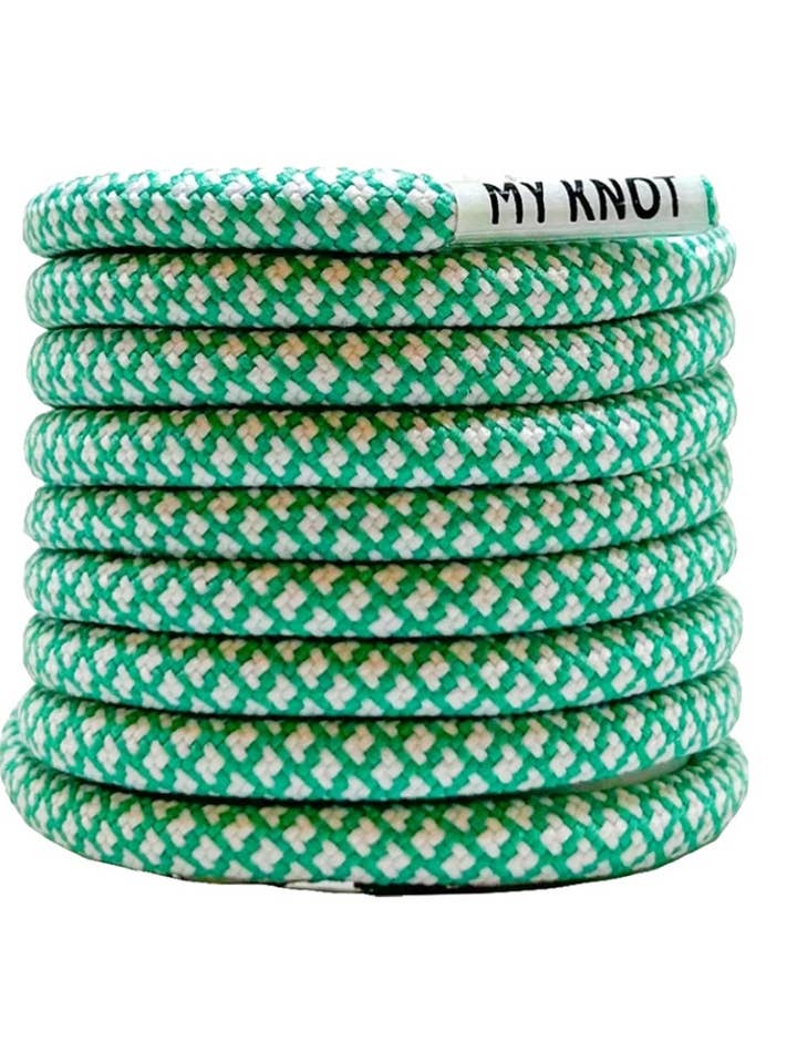 Lacci Intrecciati Turchesi per la vendita all'ingrosso da parte di MY KNOT PARIS