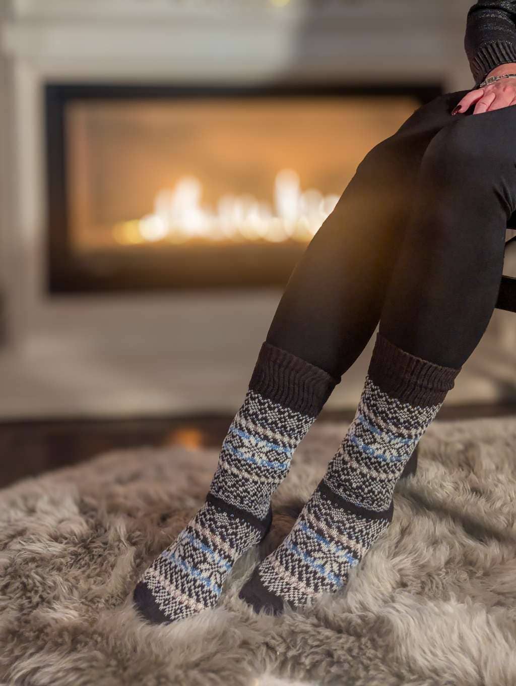 Nordic Wools - Wholesale Socks - Unisex - Nordic Socks Merino Wool 5 Pairs PERFORM™ Warm (Sigrid) - Unisex6