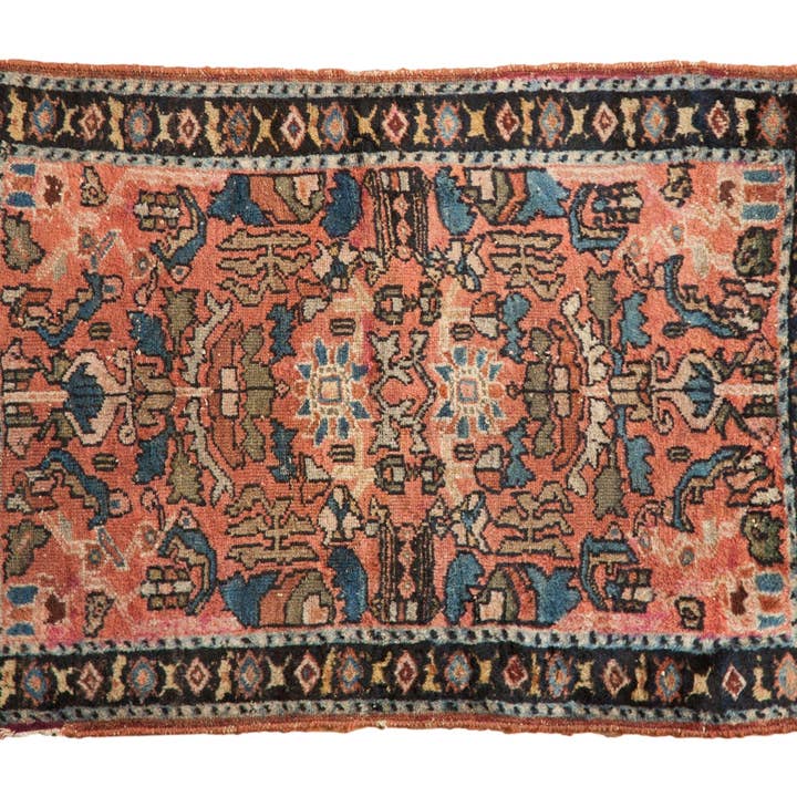 Old New House - Wholesale Area Rug - 2x2.5 Antique Lilihan Square Rug Mat