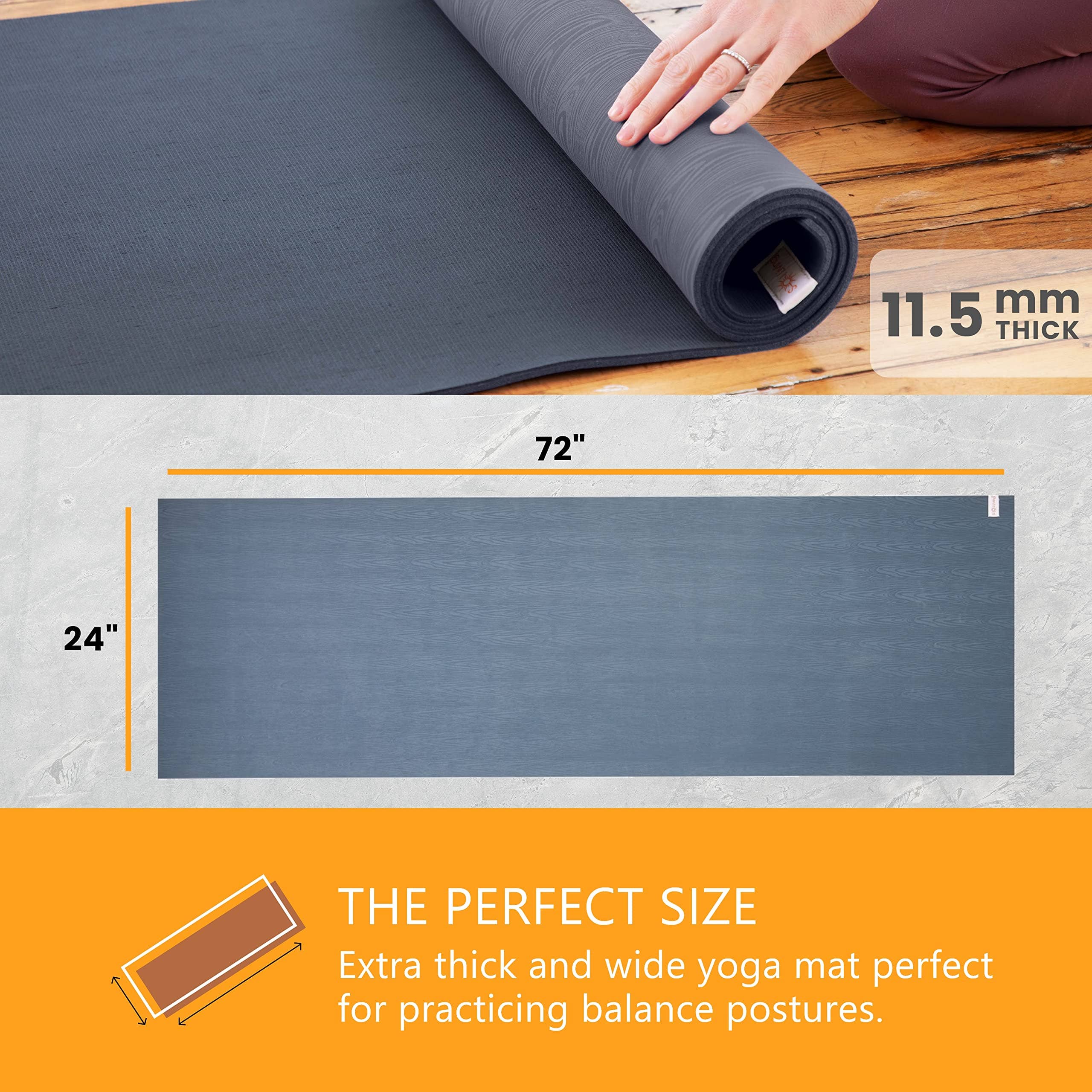 Sol Living - Wholesale Yoga Mat - Natural Rubber Yoga Mat1