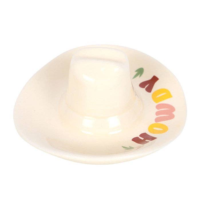 Something Different Wholesale – wholesale Jewellery dish – Howdy Cowboy Hat Trinket Dish2