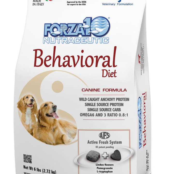 Forza10 Pet Food - Wholesale Pet Food - Dog - Forza10 Active Behavioral Dry Dog Food, Calming Dog Food