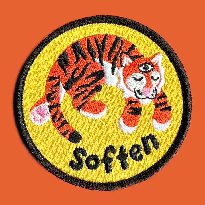 Patch - Tiger Soften pour la vente par Wokeface