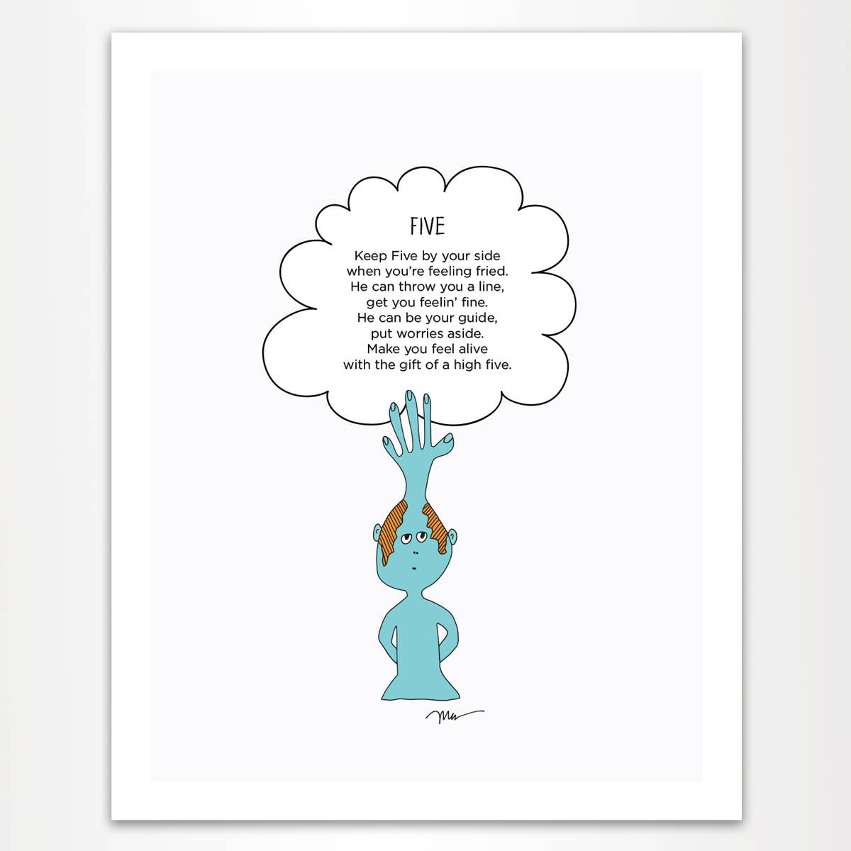 The MoMeMans - Wholesale Art Print - Five Print2