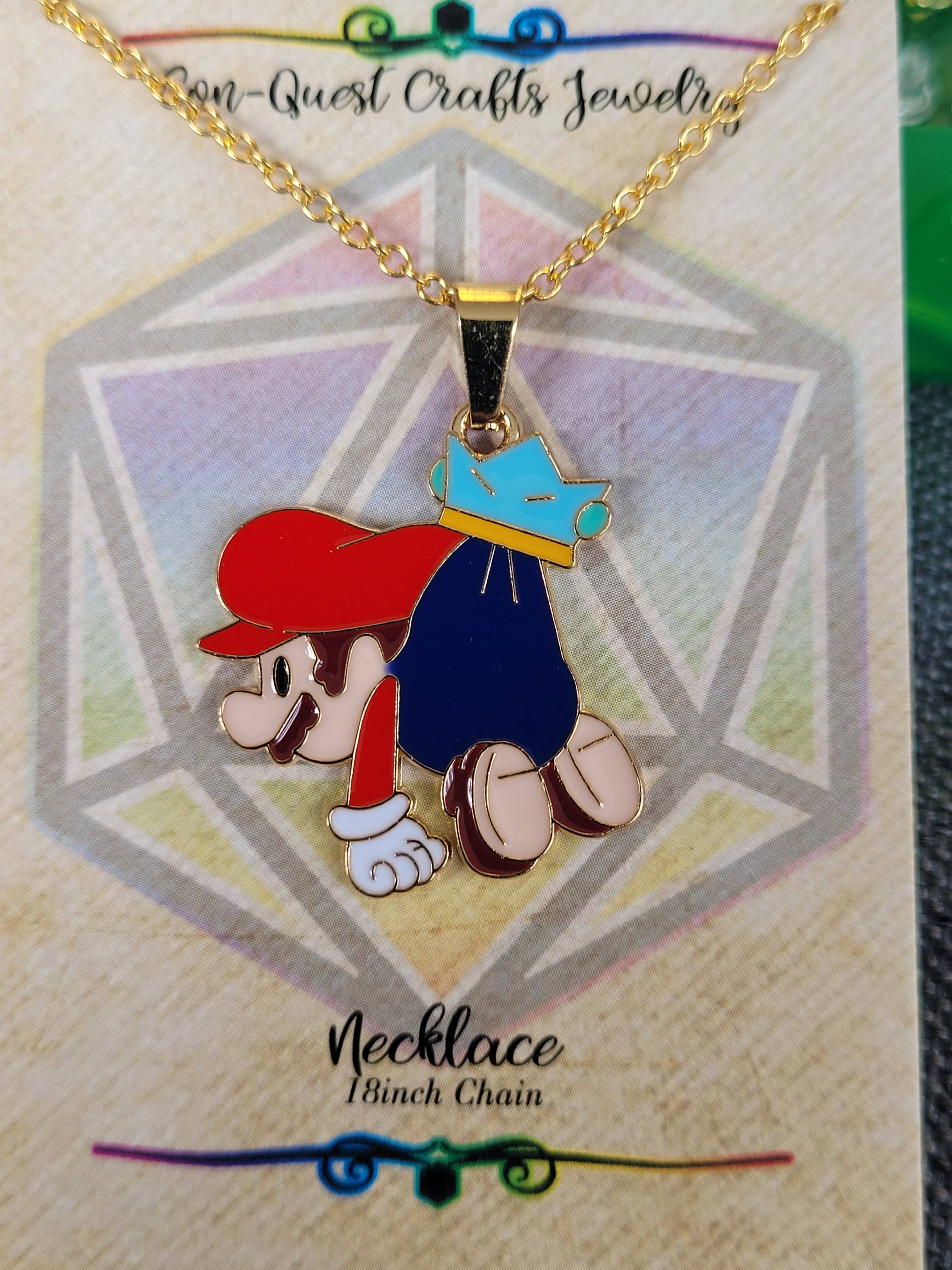 Con-Quest Crafts - Wholesale Jewelry Set - Video Game Inspired Super Mario Jewelry & Accessories3