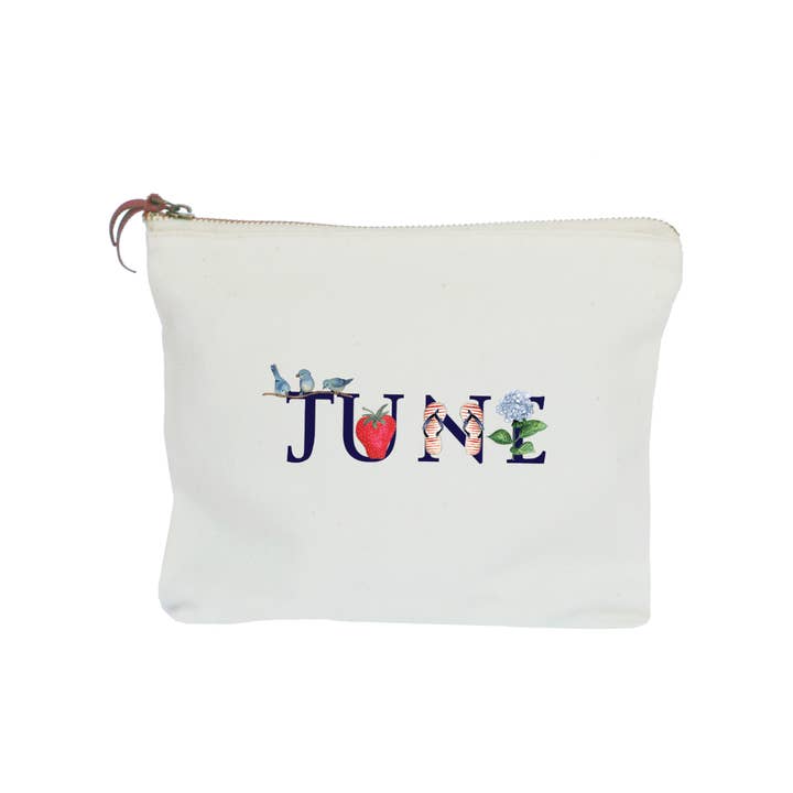 june zipper pouch for wholesale by Tina Labadini Designs