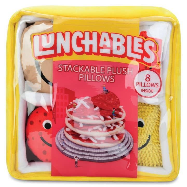 Iscream - Wholesale Stuffed/Plush Toy - Kids & Baby - Lunchables Pizza Packaging Plush