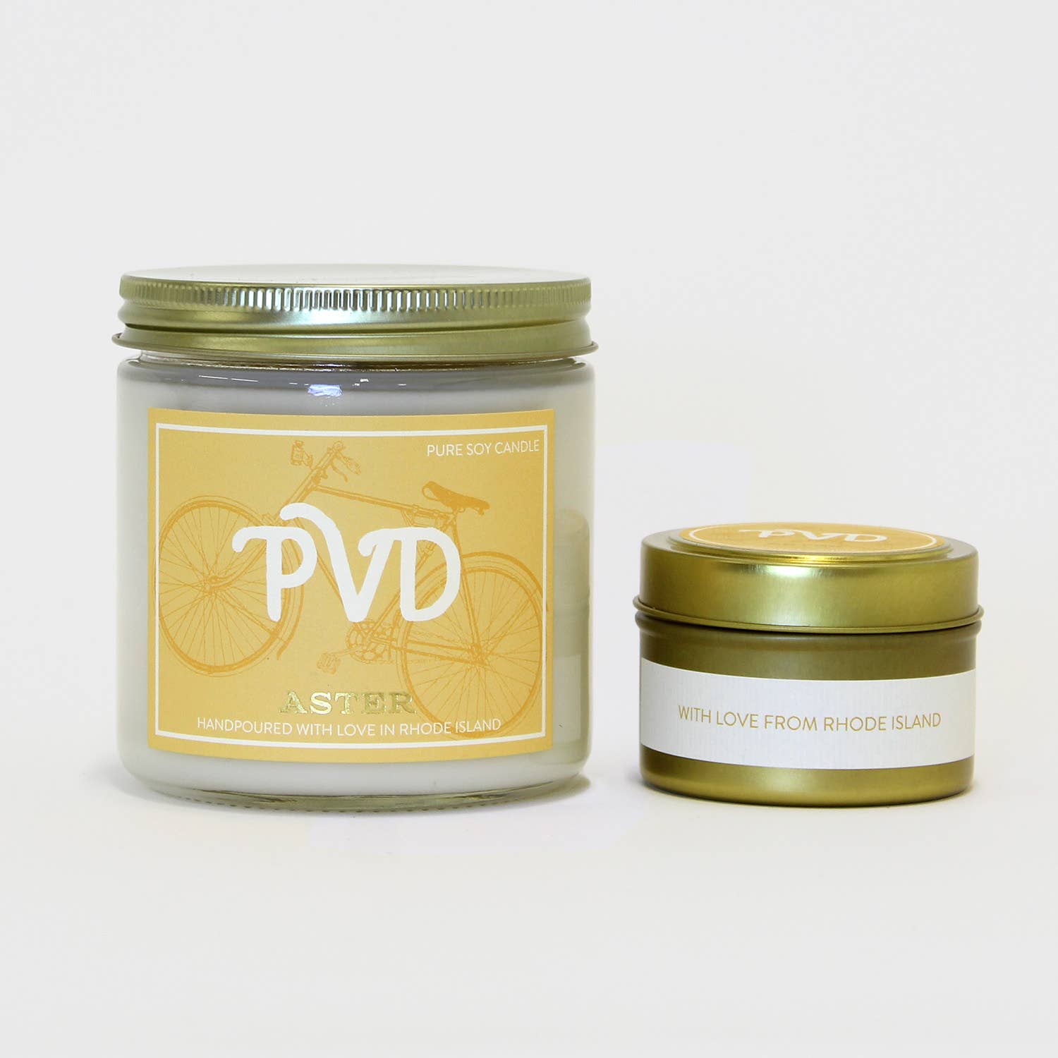 Aster Candle - Wholesale Jar/Filled Candle - Providence (PVD) Candle - 4oz, 16oz5
