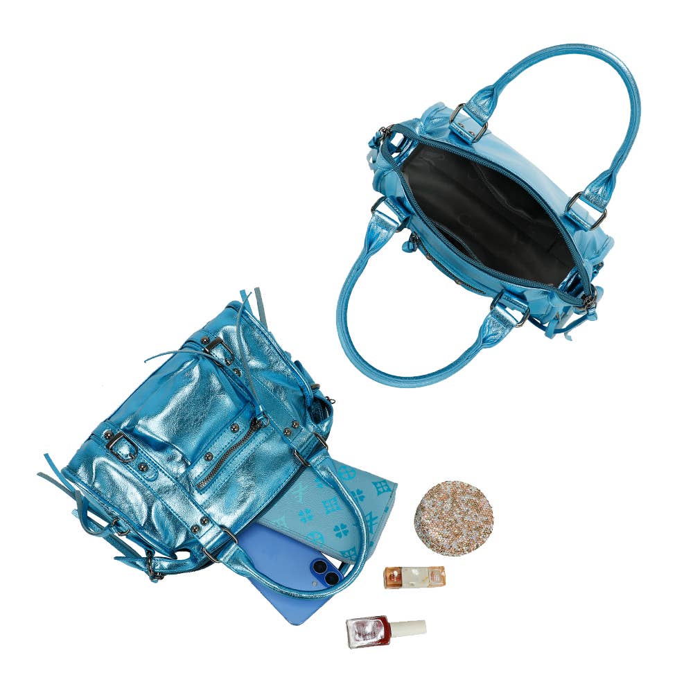 Gallantry - Wholesale Handtas met handvat - Dames - Skyla Metalen (R-1979)12