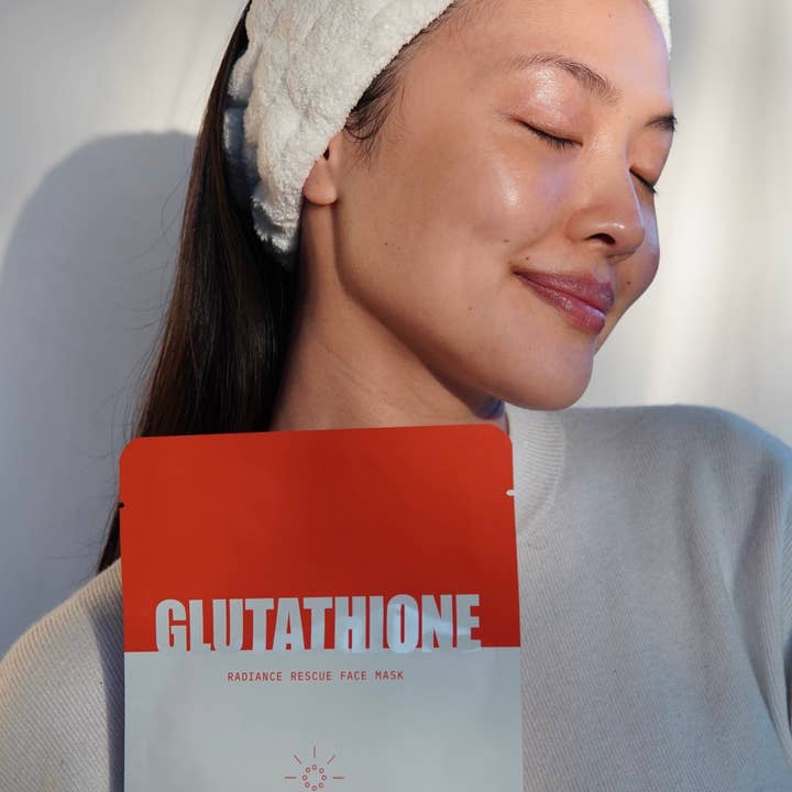 LAPCOS - Vendita all'ingrosso Maschera viso - Maschera illuminante in tessuto Glutathione Radiance Rescue