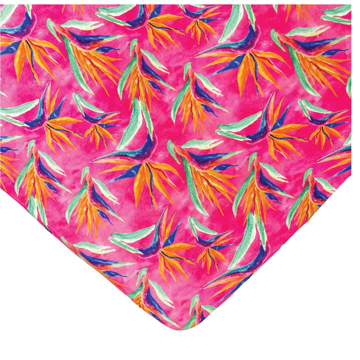 Sábanas para cuna Bird of Paradise para venta al por mayor de Florida Kid Co.