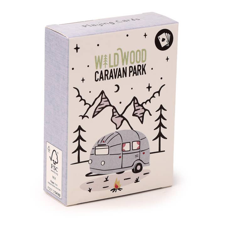 Puckator EU – Großhandel Spielkarten – Wildwood Caravan Standard-Spielkartendeck