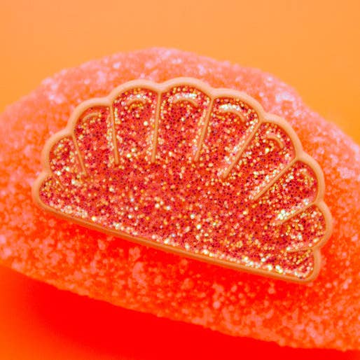 Sinaasappelschijf Snoep Emaille Reversspeldje voor wholesale door Craft MFG