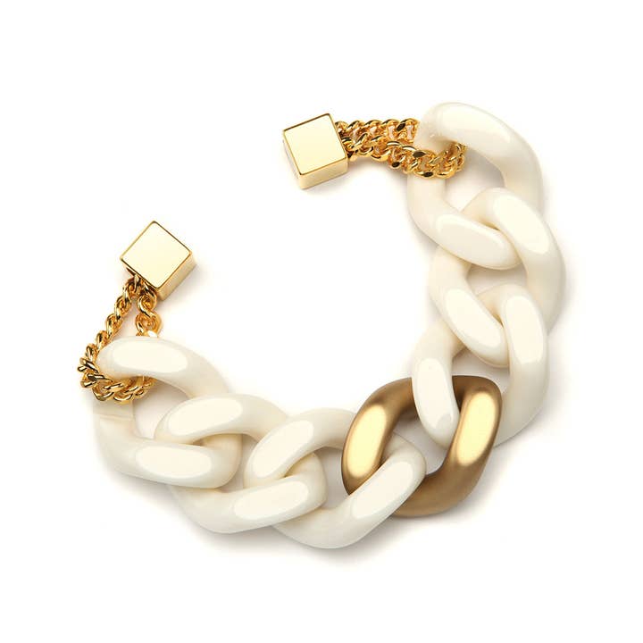 Colette Luce Bracelet Latte Gold for wholesale by PONO by Joan Goodman