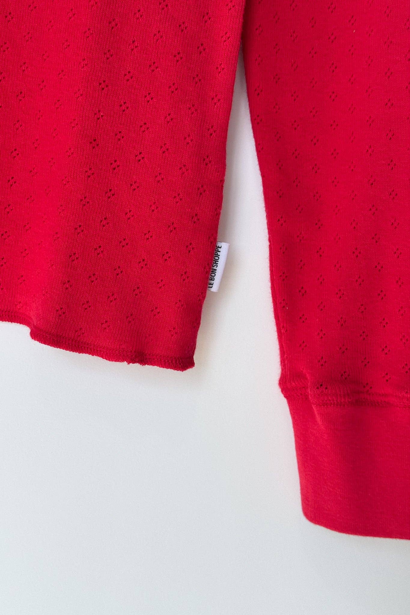 Le Bon Shoppe - Vendita all'ingrosso Maglietta - Donna - Maglietta Fondamentale Pointelle (2S-2M-1L)13