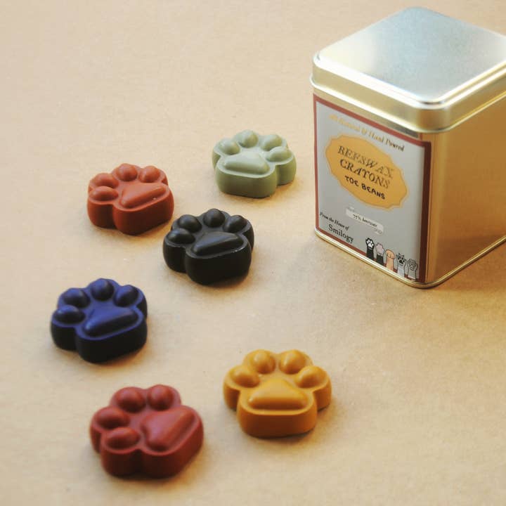 Zehenspitzen | Natürliche Bienenwachs-Pfotenabdruck-Kreiden für den Großhandel von Smilogy Kids Ltd