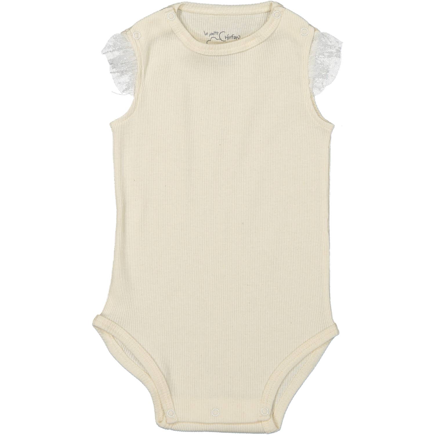 Le Petit Chiffon Organic Cotton - Wholesale Bodysuit (Non-Footed) - Baby - Arc en Ciel Bodysuit