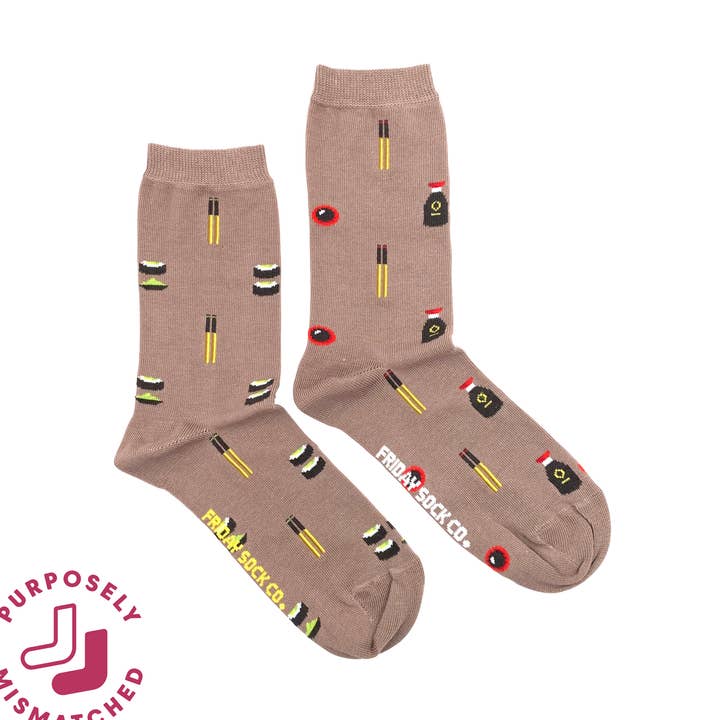 Calzini con Bacchette e Soia da Donna per la vendita all'ingrosso da parte di Friday Sock Co.