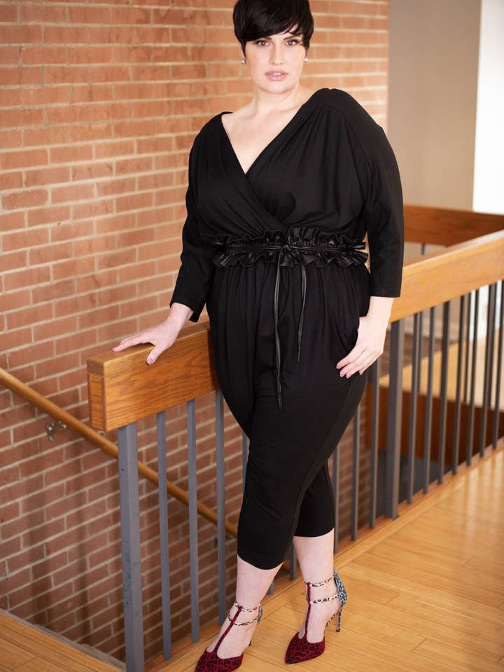 Back to Front Reversible - Alex Jumpsuit for wholesale by Mayes NYC