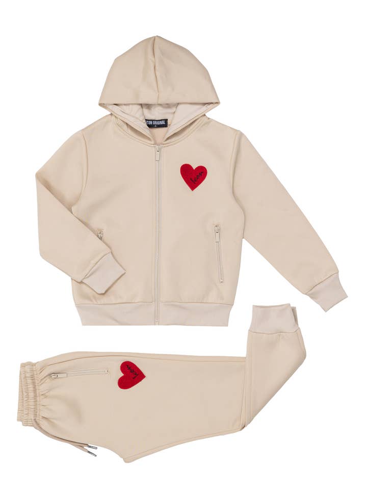 Completo da jogging per bambini giacca e pantaloni bl952-2 per la vendita all'ingrosso da parte di Zayne Paris