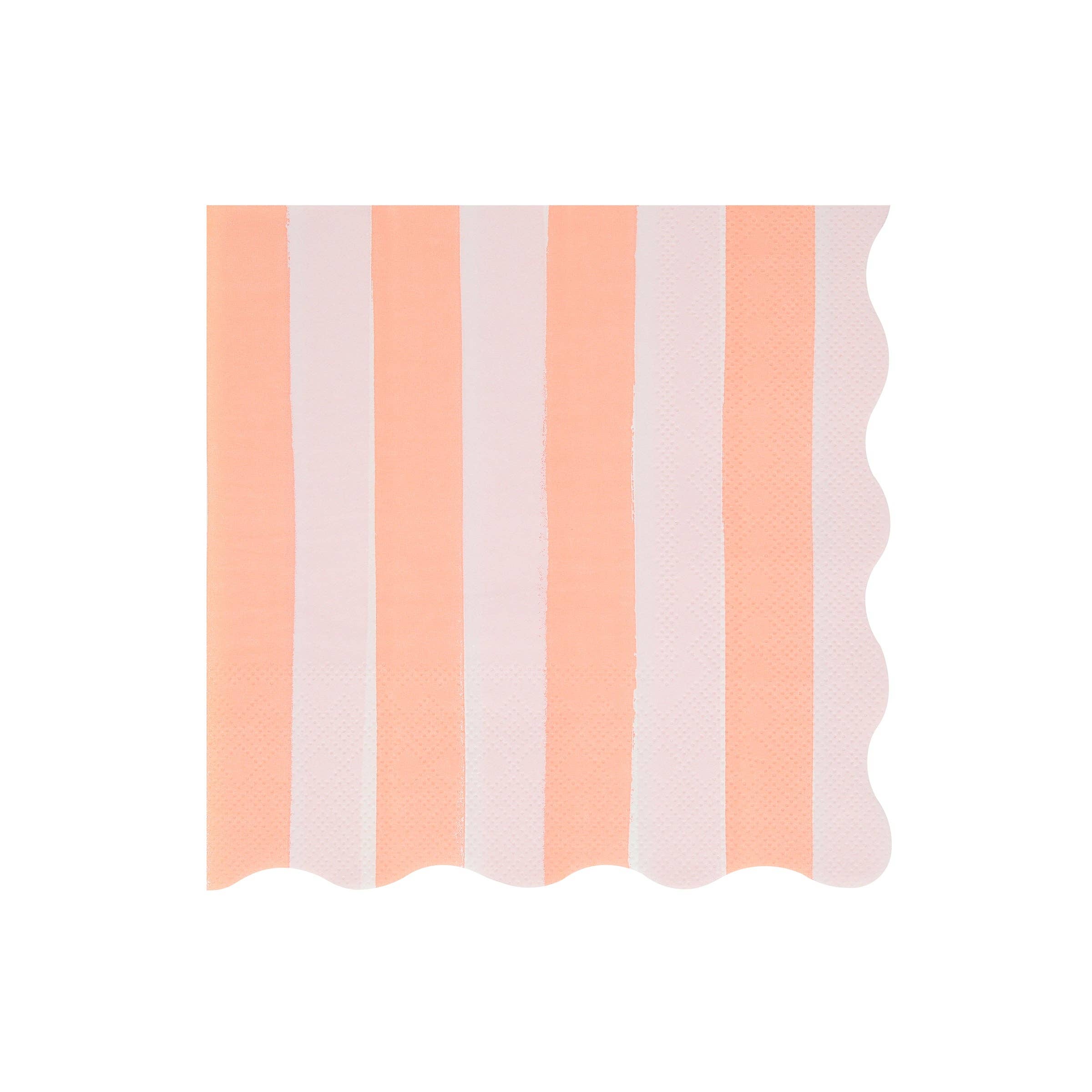 Meri Meri – wholesale Disposable napkin – Pastel Stripe Large Napkins5