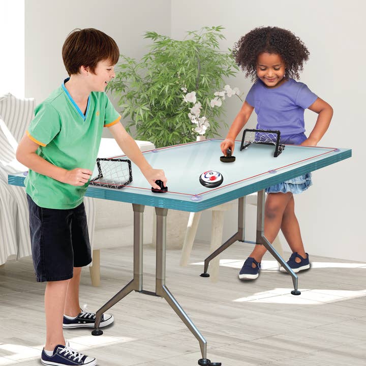 MukikiM Toys & Games - Wholesale Sporting Game - Kids & Baby - O2 Hockey - Play Anywhere Air Hockey Game Set