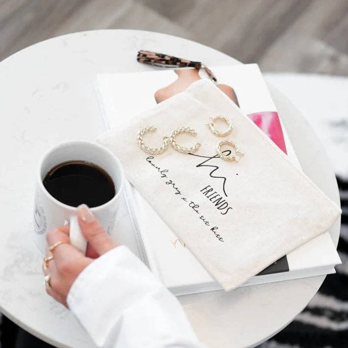 Loverly Hi Friends Leinentasche für den Großhandel von The Sis Kiss