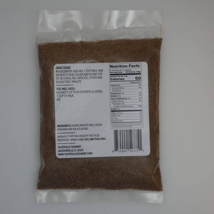 Tastefully Gourmet - Wholesale Cocktail Mix/Syrup - MudSlide Drink Mix1