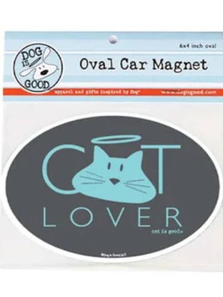 Magnete per auto: Amante dei gatti per la vendita all'ingrosso da parte di Dog is Good