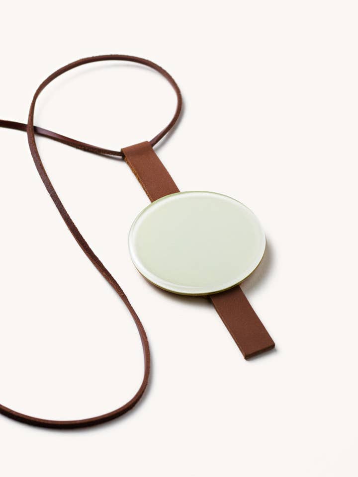 Pallone Necklace – Champagne Beige for wholesale by Garda