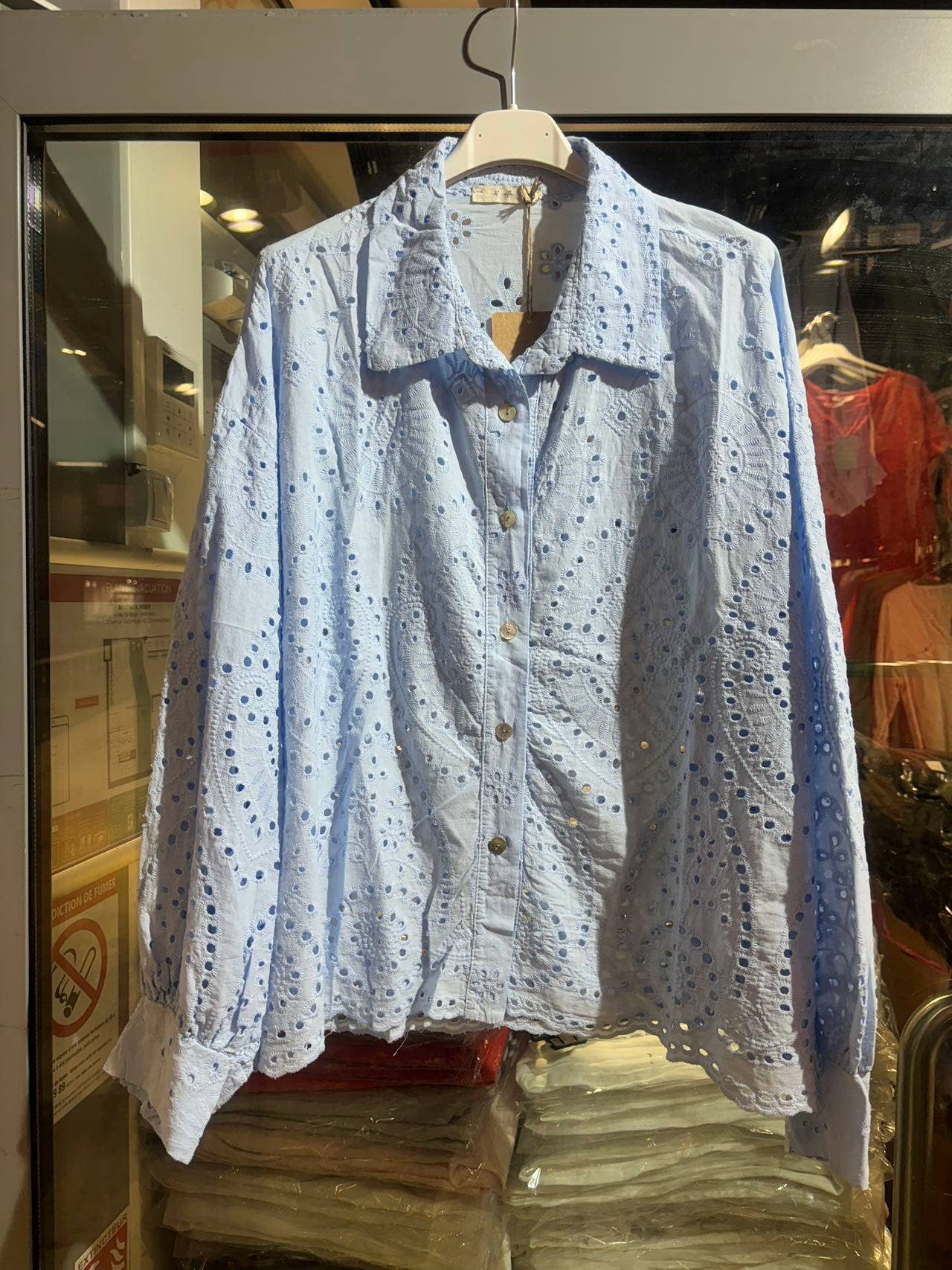 LÉA & LUC – wholesale Buttoned-down shirt – Women's – 100% Cotton Shirt REF. 2028819