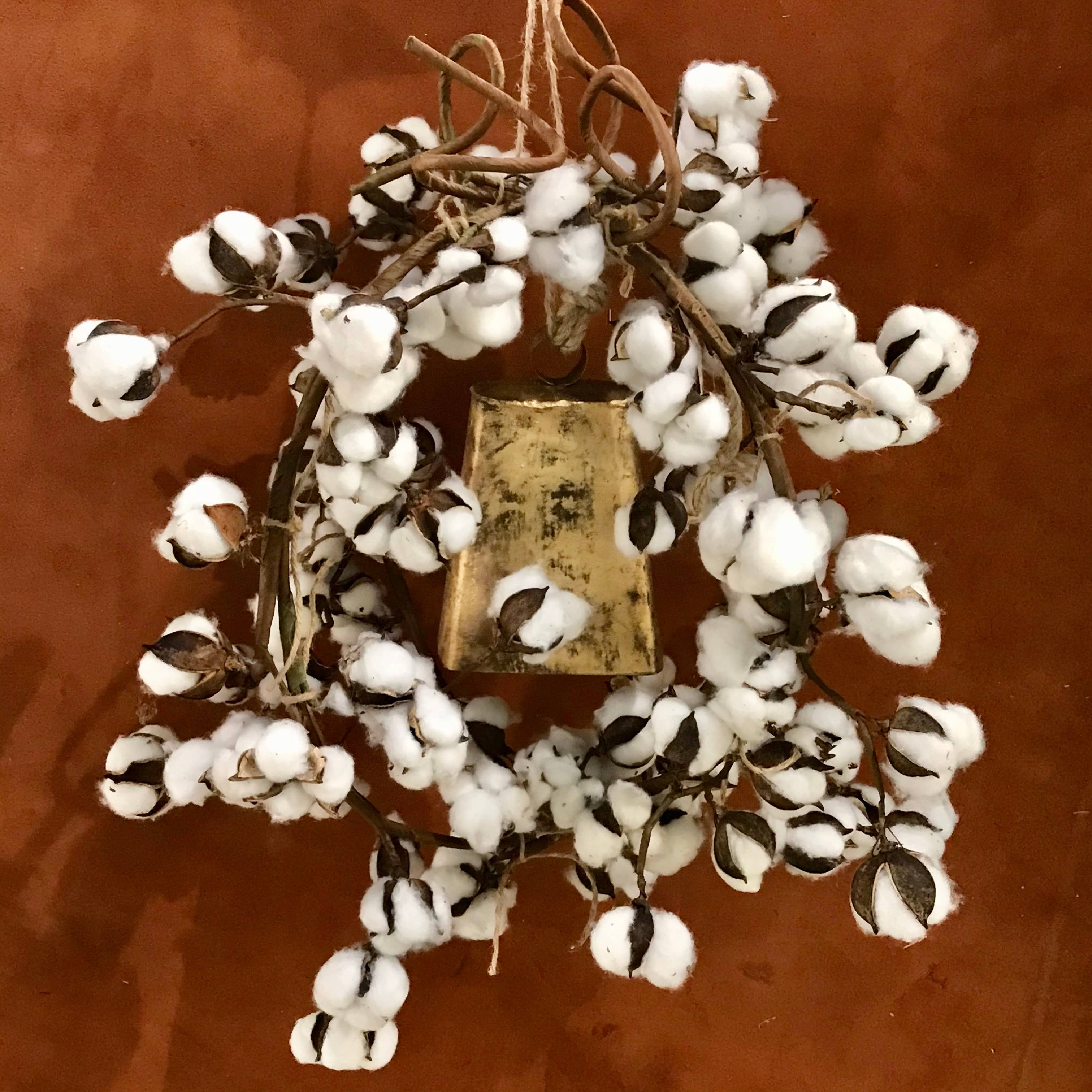 Wilco Home - Wholesale Artificial Flowers - 27.5'' 12 Bolls Cotton Spray2