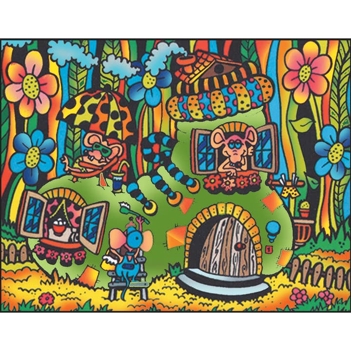 Dessin grand format en forme de botte pour la vente par Colorvelvet