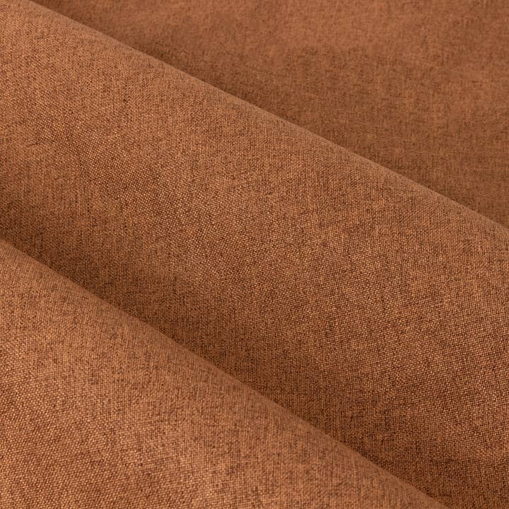 Mursten Dawn 100 % mørklægningsgardiner med øjer i murstensfarve for engroshandel på Faire5