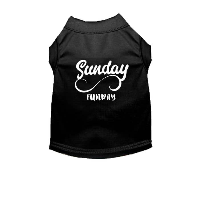 Sunday Funday Dog Shirt for wholesale by Bark Fifth Avenue
