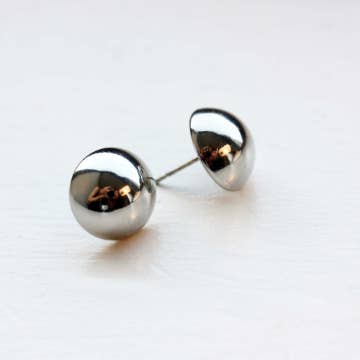 Silberne Kuppel-Nieten für den Großhandel von Diament Jewelry