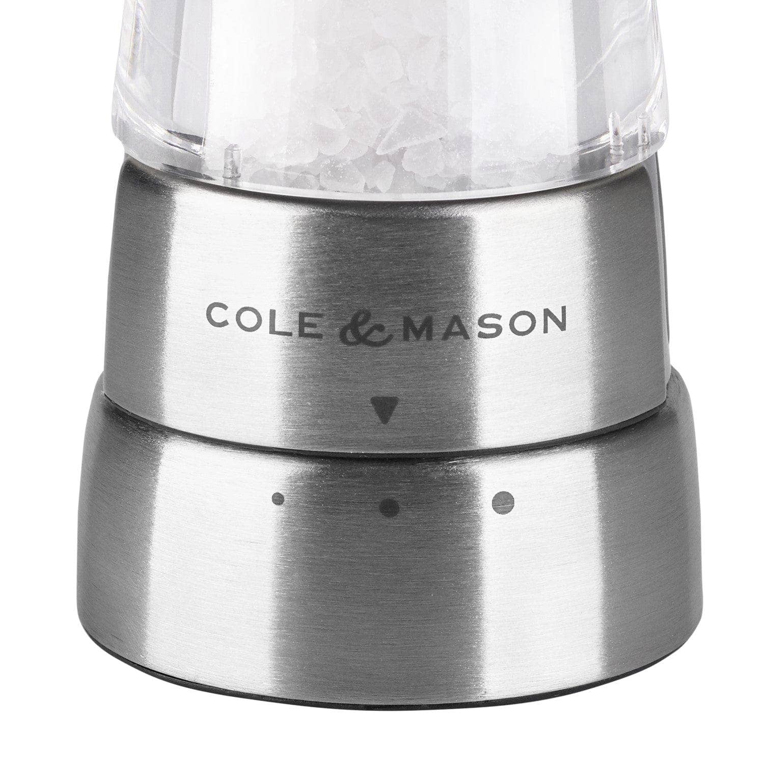 DKHB [Zyliss, Cole & Mason, Swissmar, AdHoc, Ken Hom] - Wholesale Salt & Pepper Shaker Set - Cole & Mason Derwent Salt & Pepper Mill Set, Stainless Steel6