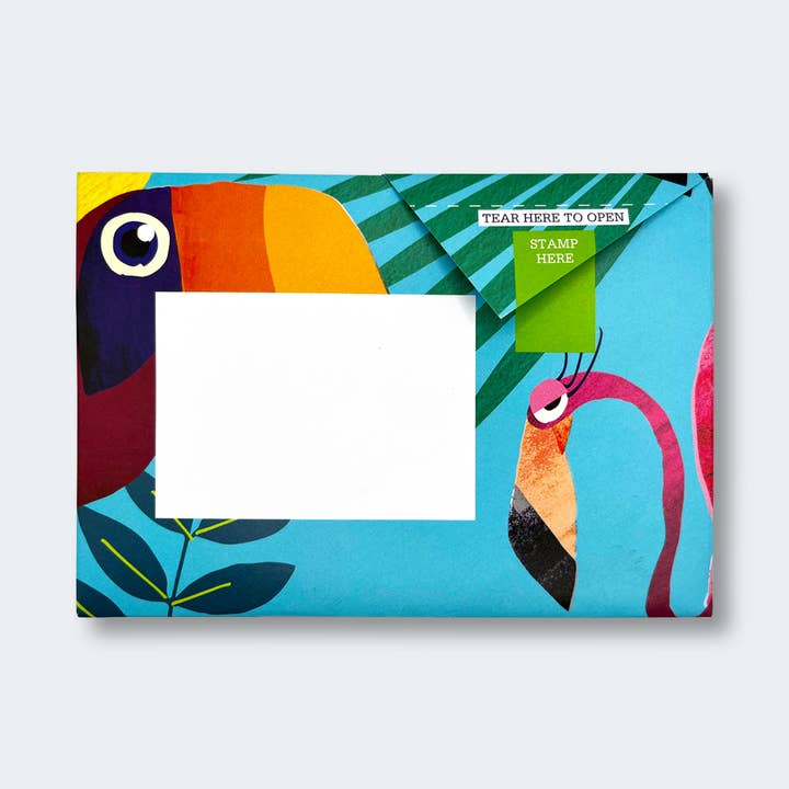 pigeonposted - Wholesale Stationery/Notecard Set - Wild Lives Pigeon letter pack2